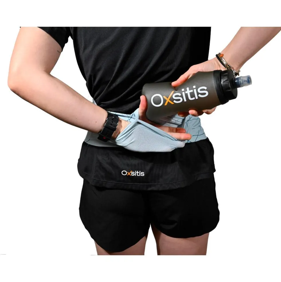 Cintura da corsa Oxsitis Slimbelt Gravity Light Blue