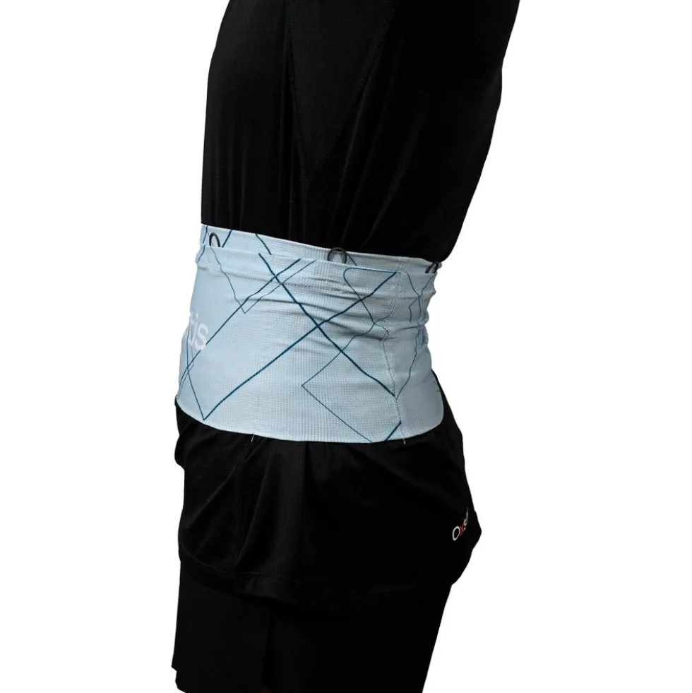 Cintura da corsa Oxsitis Slimbelt Gravity Light Blue