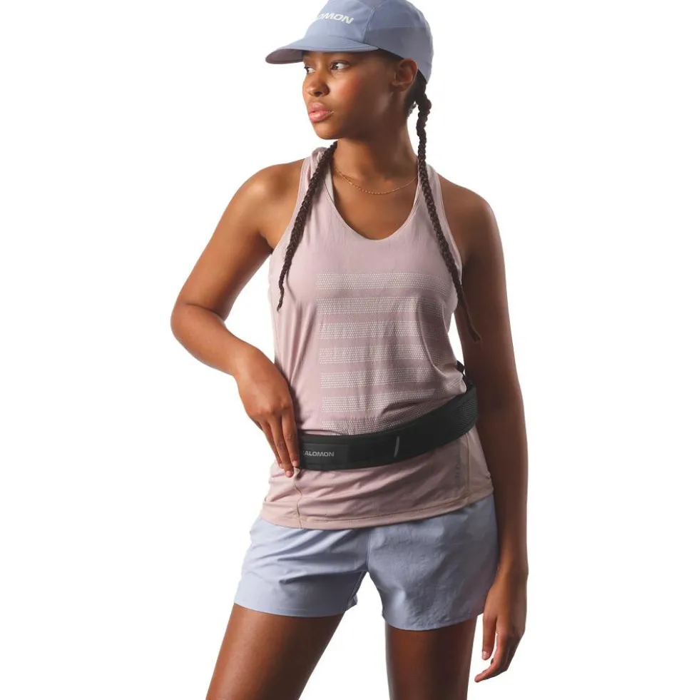 Cintura da corsa Salomon Cross Belt 1 Bottle Black