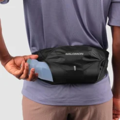 Cintura da corsa Salomon Cross Belt 1 Bottle Black