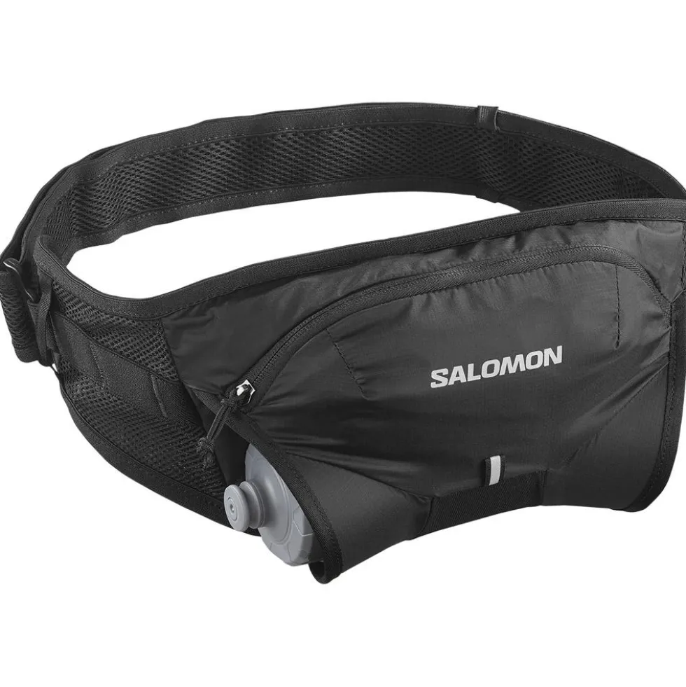 Cintura da corsa Salomon Cross Belt 1 Bottle Black