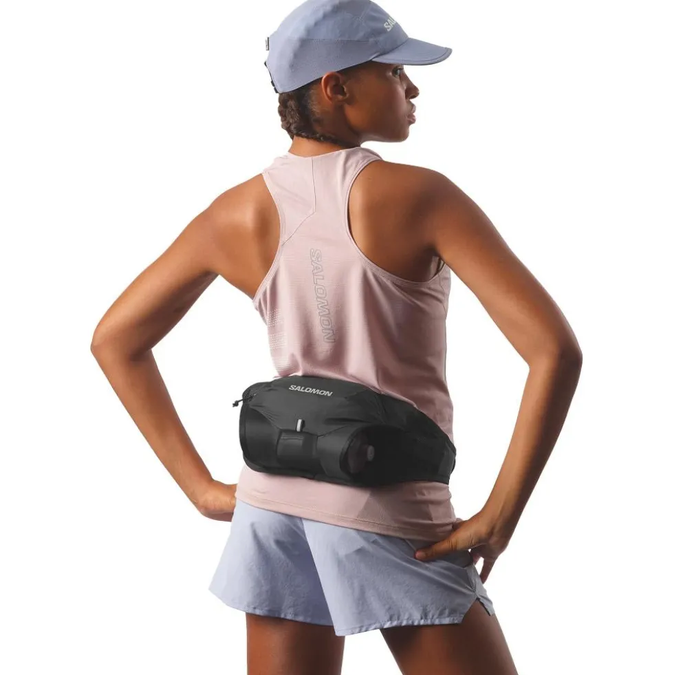 Cintura da corsa Salomon Cross Belt 1 Bottle Black
