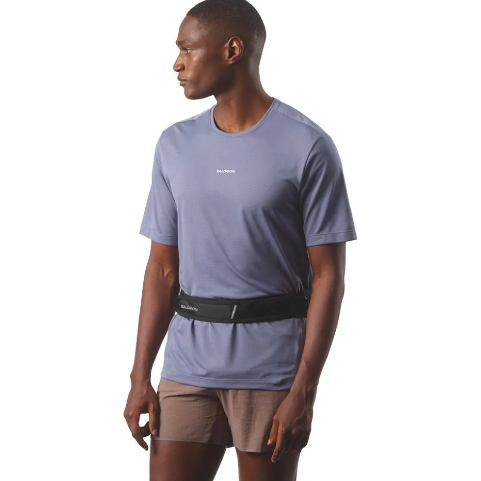 Cintura da corsa Salomon Cross Belt 1 Bottle Black