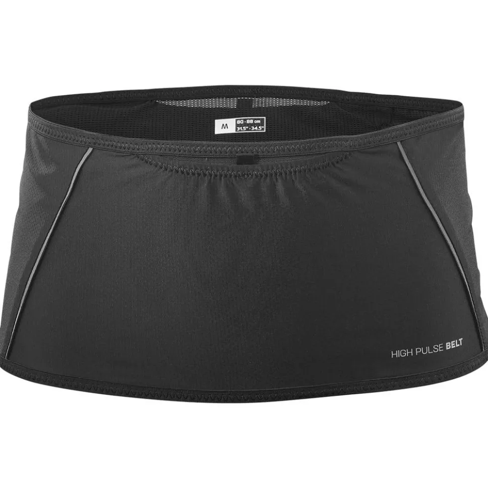 Cintura da corsa Salomon High Pulse Belt Black