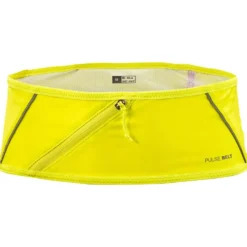 Cintura da corsa Salomon Pulse Belt Sulphur Spring Glacier Grey
