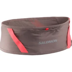 Cintura da corsa Salomon Pulse Belt Iron Neon Flame