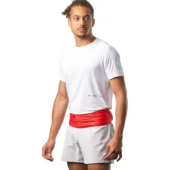 Cintura da corsa Salomon Pulse Belt High Risk Red