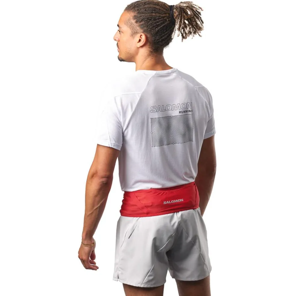 Cintura da corsa Salomon Pulse Belt High Risk Red