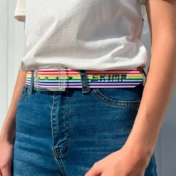 Cintura Skimp Print Stripes Rainbow