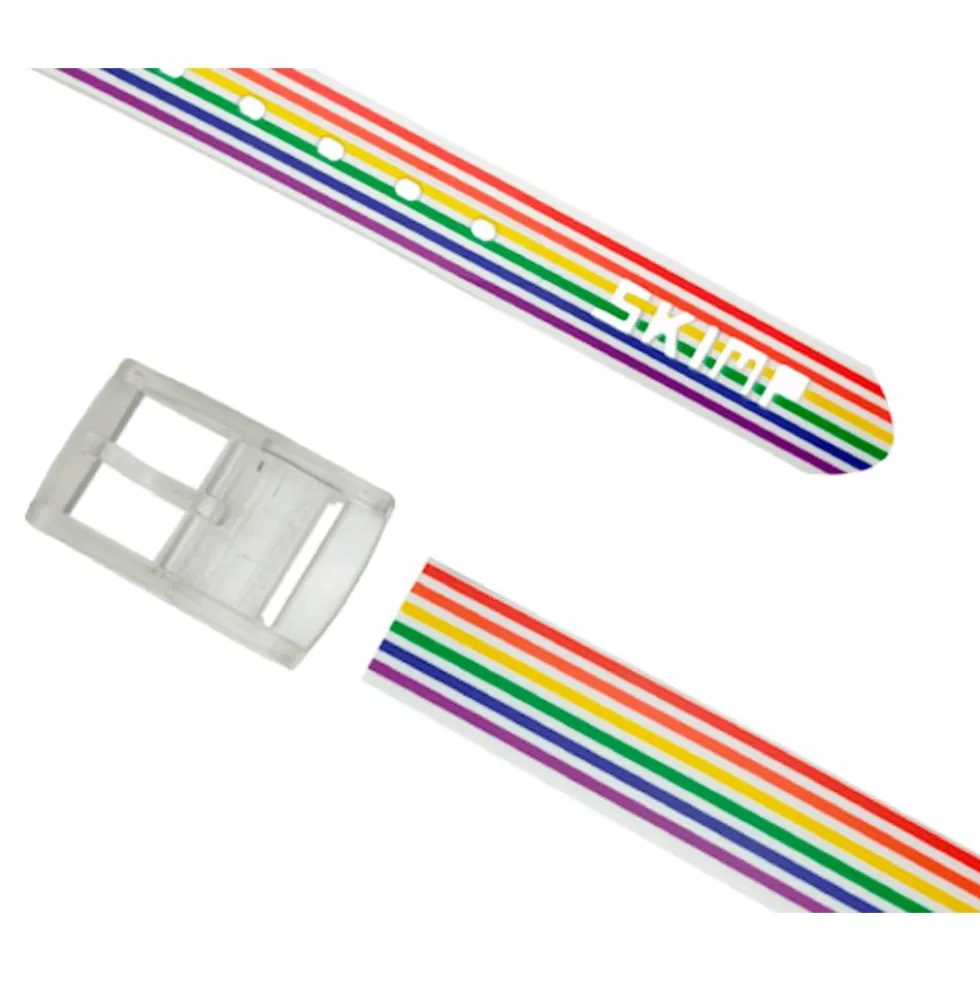 Cintura Skimp Print Stripes Rainbow