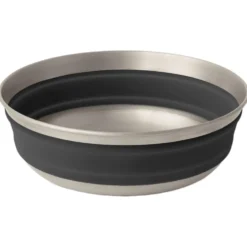 Ciotole Sea To Summit Detour Stainless Steel Collapsible Bowl 95 g. Black