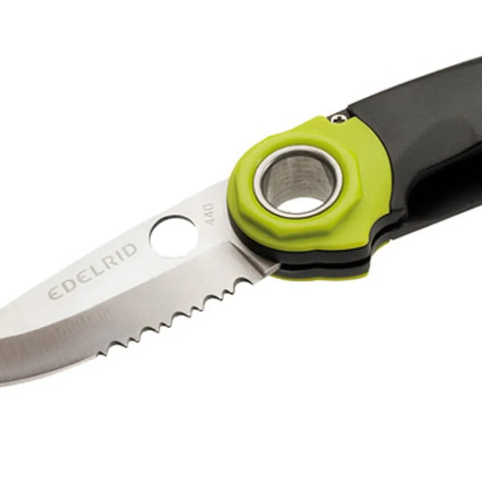 Coltelli Edelrid Rope Tooth Einhandmesser Night Oasis