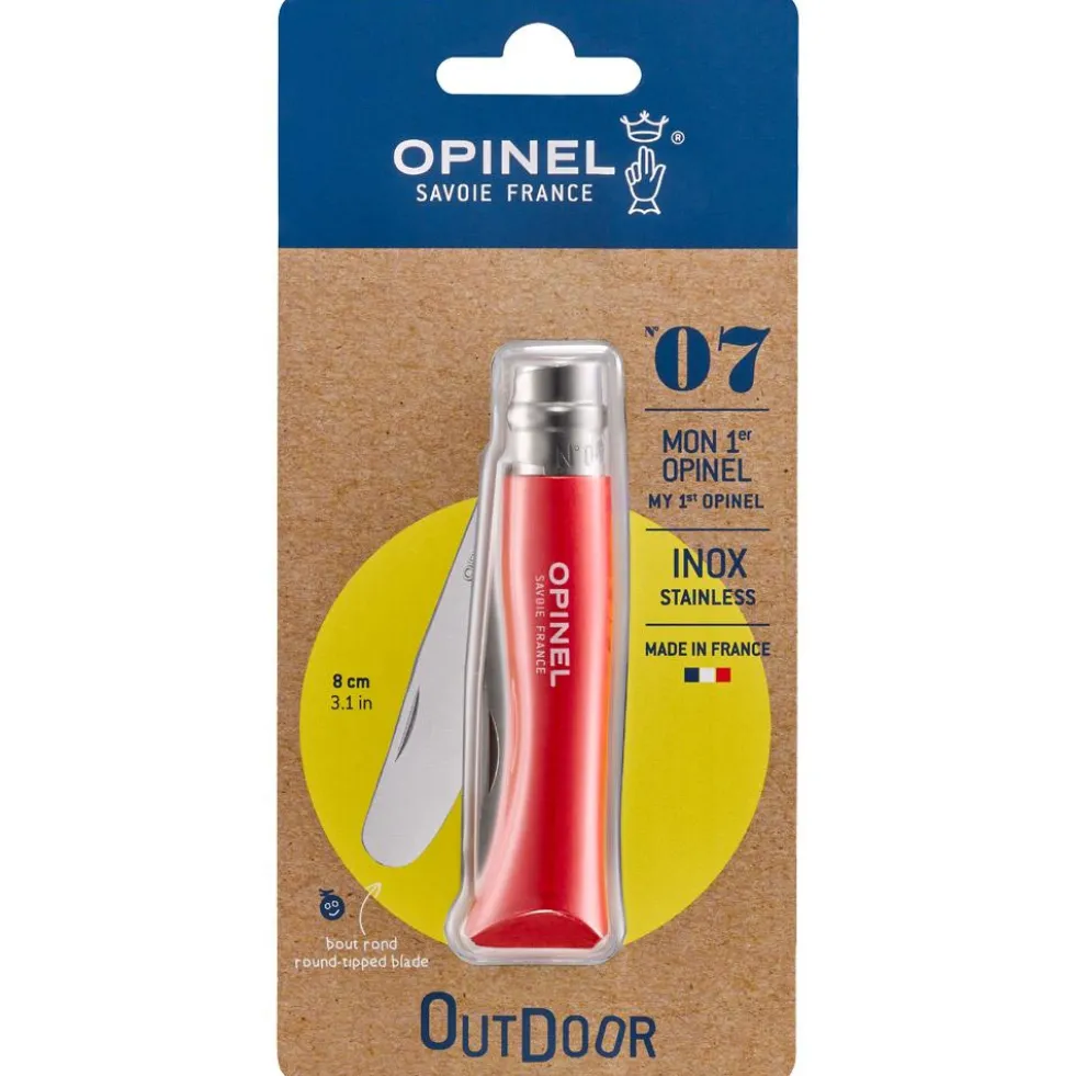 Coltelli Opinel Mon Premier Opinel N°7 Blister Rouge