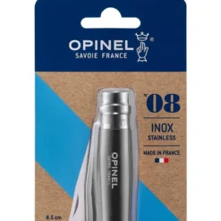 Coltelli Opinel N°08 Baroudeur Blister Noir Brun