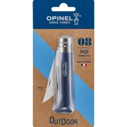 Coltelli Opinel N°08 Baroudeur Blister Bleu Foncé