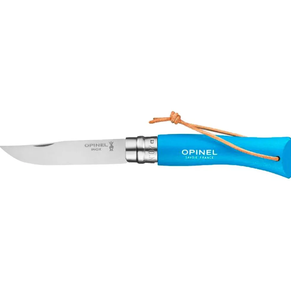 Coltelli Opinel N°07 Baroudeur Cyan