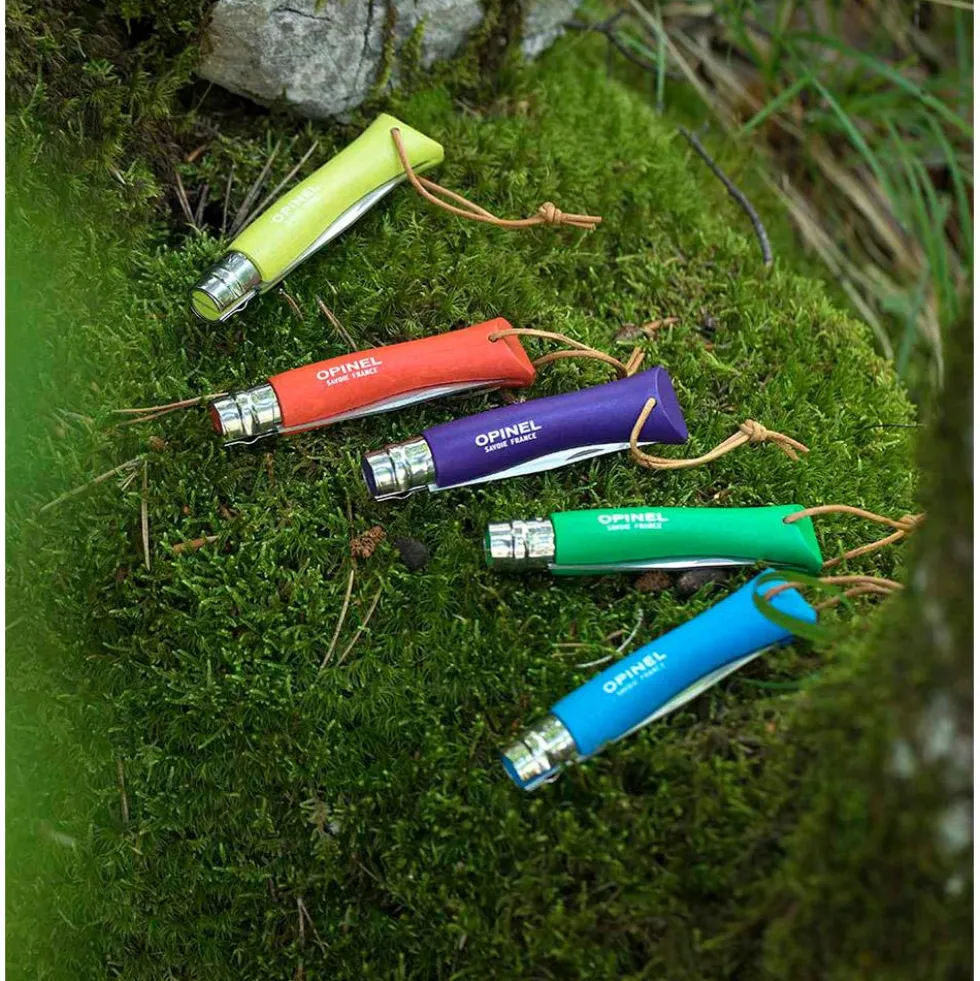 Coltelli Opinel N°07 Baroudeur Cyan