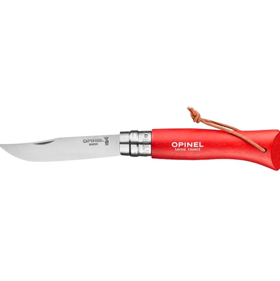 Coltelli Opinel N°08 Baroudeur Rouge