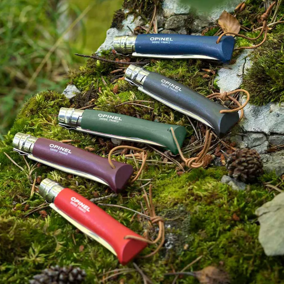 Coltelli Opinel N°08 Baroudeur Rouge