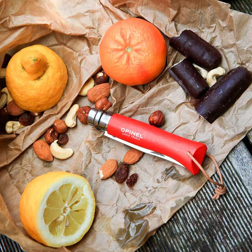 Coltelli Opinel N°08 Baroudeur Rouge