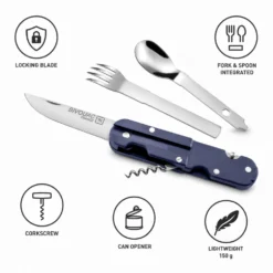 Coltelli TB Outdoor Bivouac Set Bleu