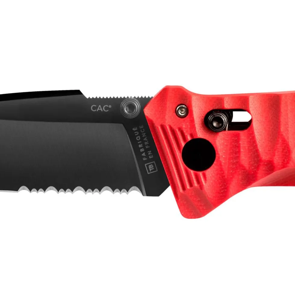 Coltelli TB Outdoor C.A.C Toxifié Rouge
