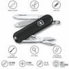 Coltelli Victorinox Classic + Tournevis Black