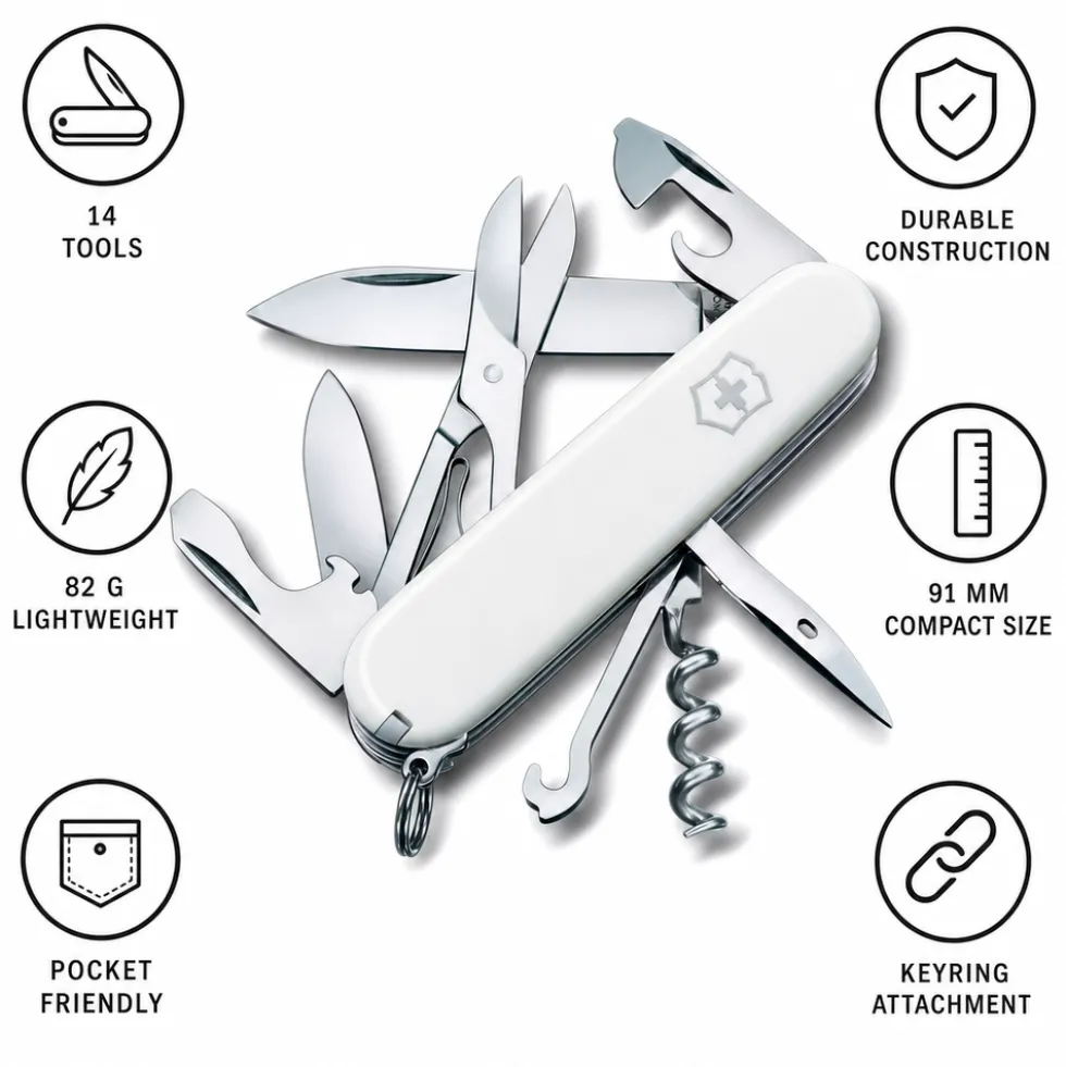 Coltelli Victorinox Climber White