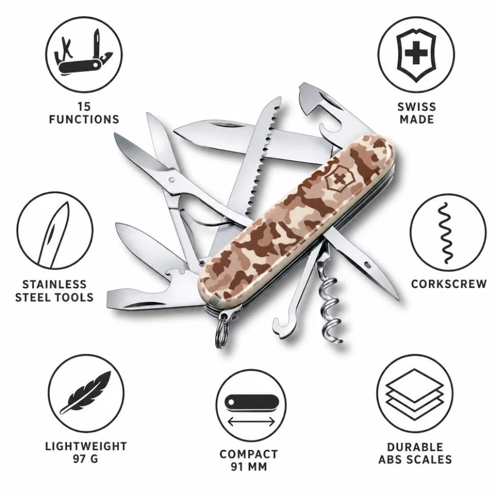 Coltelli Victorinox Huntsman Camo Desert
