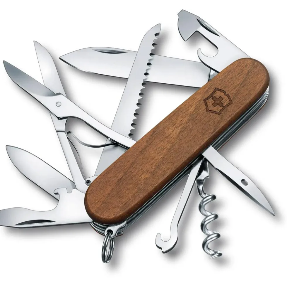 Coltelli Victorinox Huntsman Wood Noyer Brown