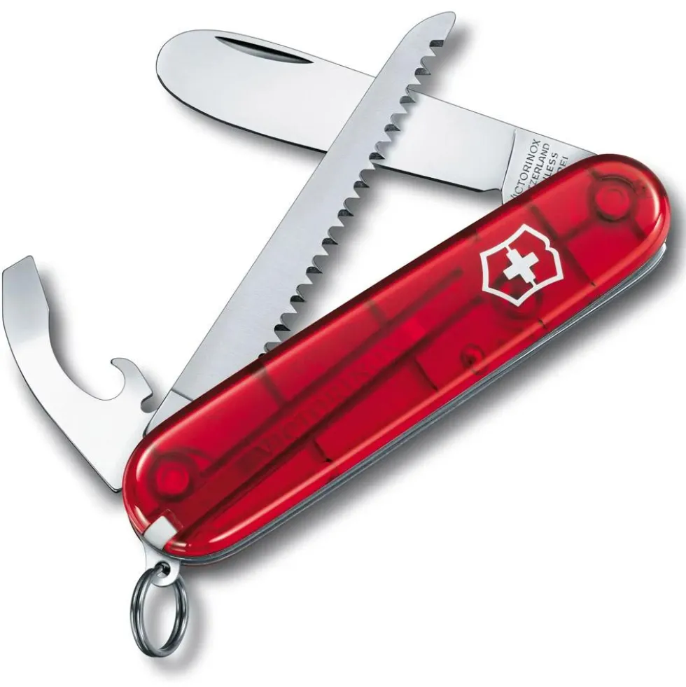 Coltelli Victorinox My First Victorinox + Scie Red Translucide