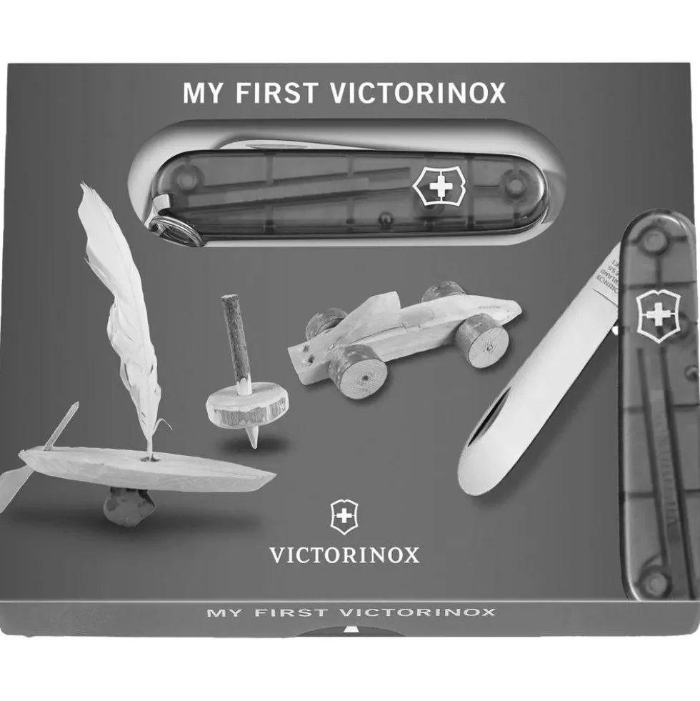 Coltelli Victorinox My First Victorinox + Scie Red Translucide