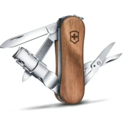 Coltelli Victorinox Nail Clip Evowood 580 Noyer