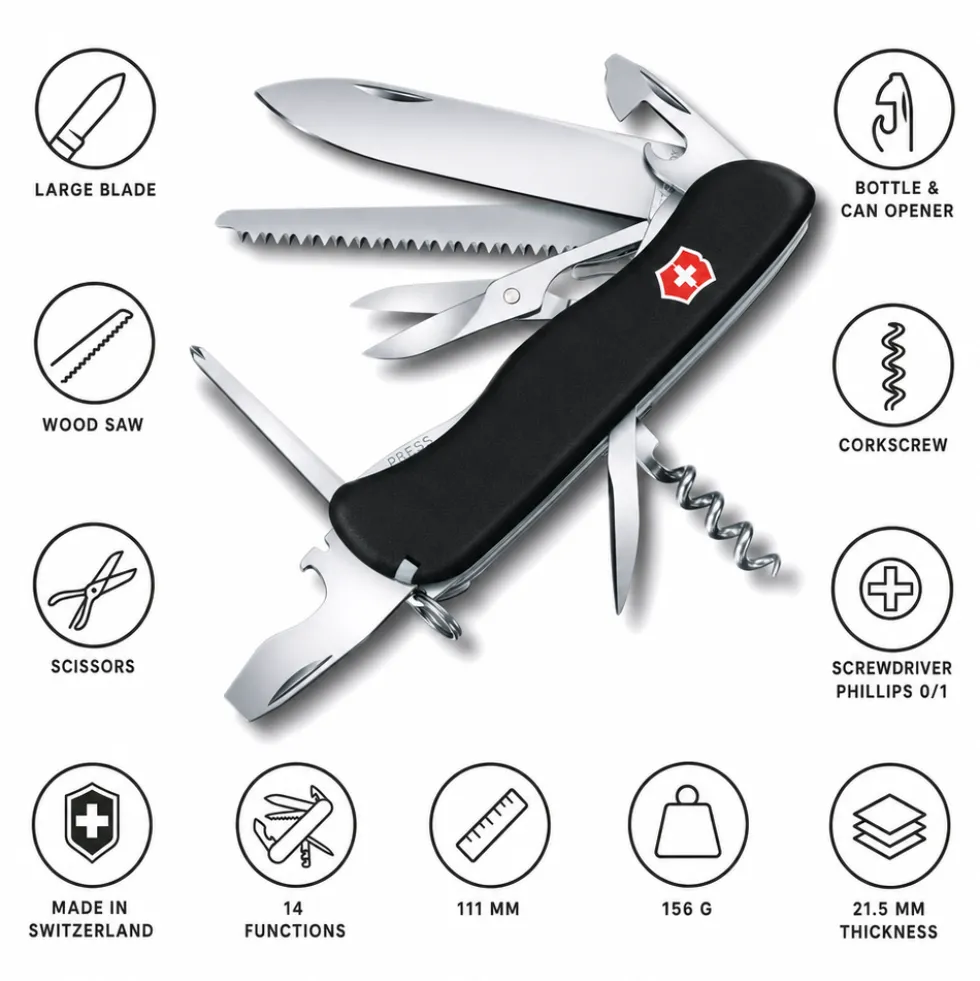 Coltelli Victorinox Outrider Black