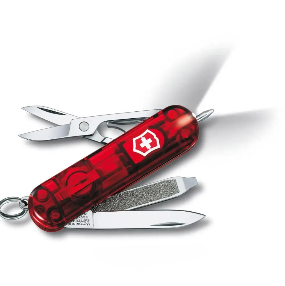 Coltelli Victorinox Signature Lite Red Translucide