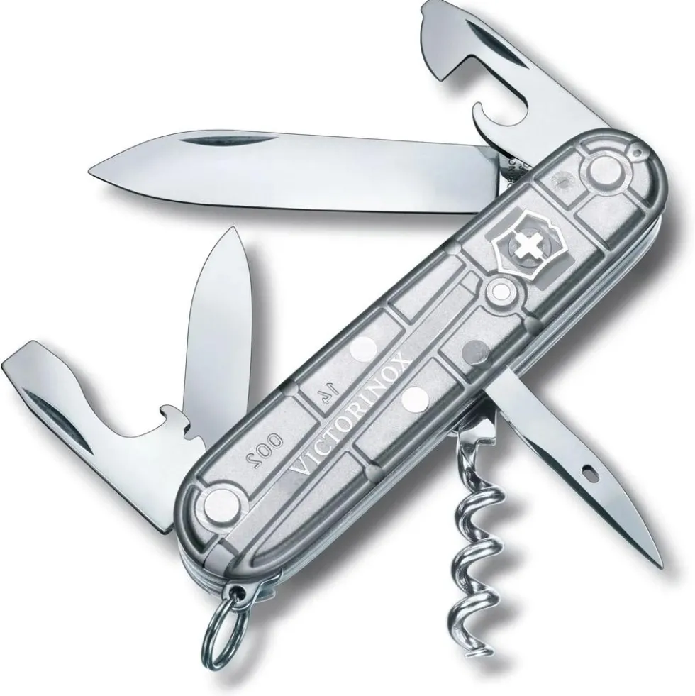 Coltelli Victorinox Spartan Silvertech Grey Argent Translucide