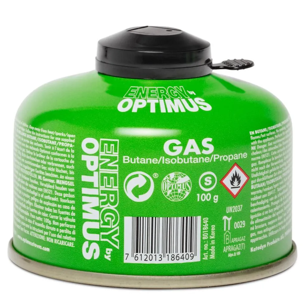 Combustibili Optimus Cartouche Gaz 100G Green