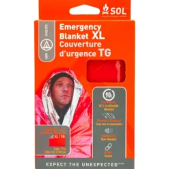 Coperta isotermica SOL Emergency Blanket Double Orange