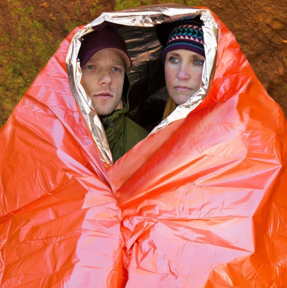 Coperta isotermica SOL Emergency Blanket Double Orange