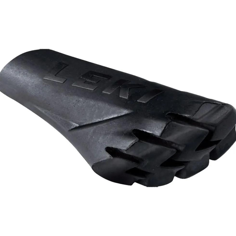 Copripunta bastoncini Leki Power Grip Pad Walking Black