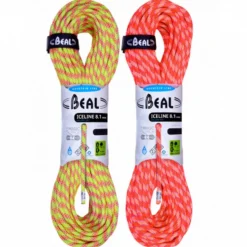 Corde Beal Ice Line 8.1mm Golden Dry (pack of 2) Emeraude Orange