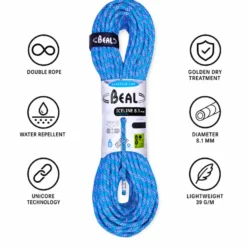 Corde Beal Ice Line 8.1mm Golden Dry Emeraude