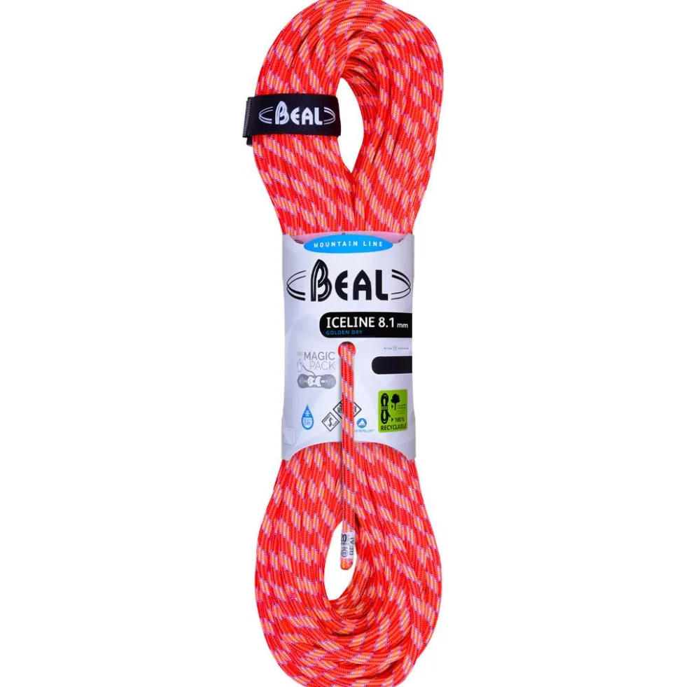 Corde Beal Ice Line 8.1mm Golden Dry Orange