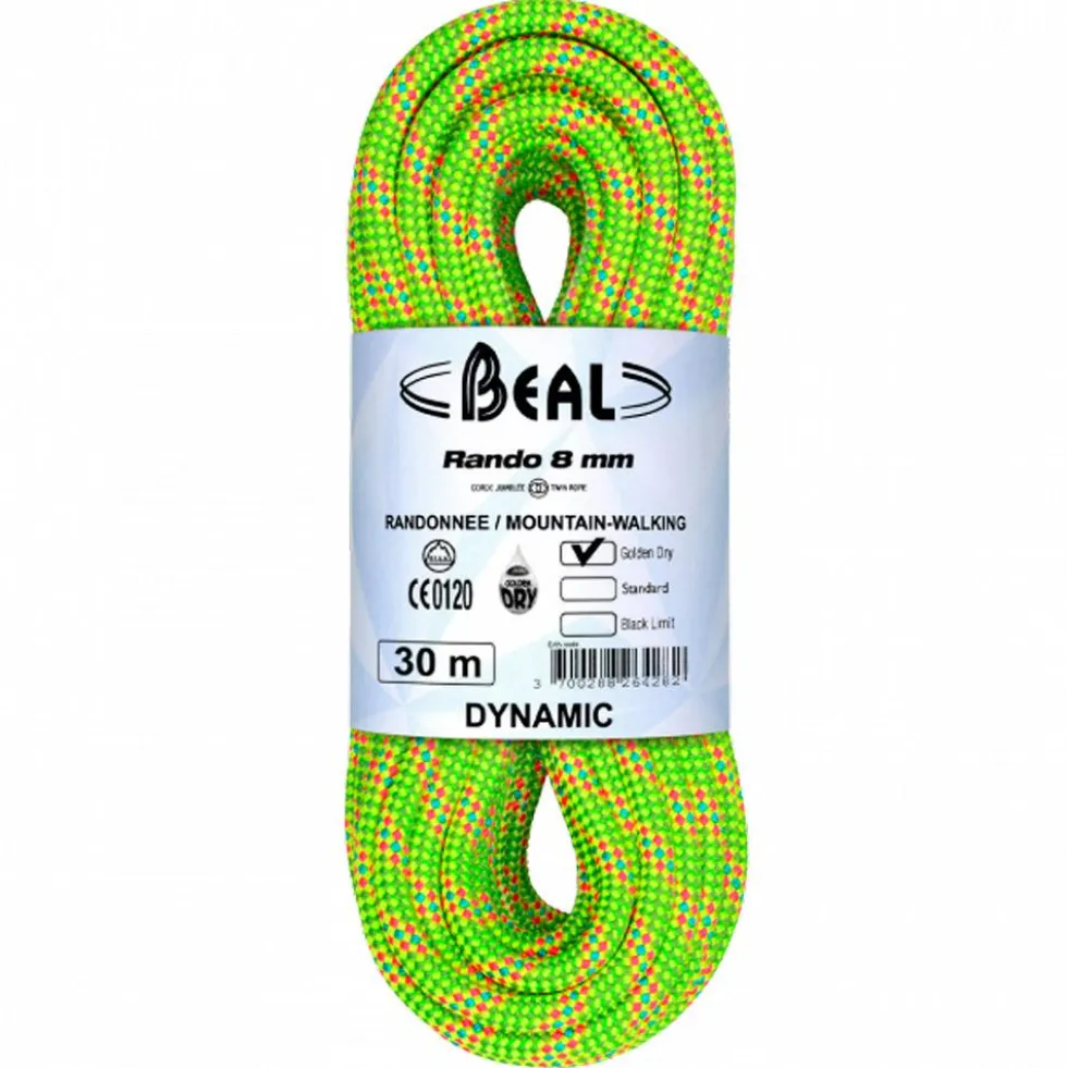 Corde Beal Rando 8mm Golden Dry Yellow