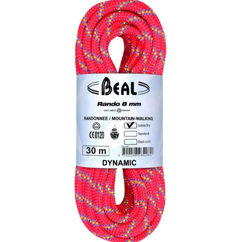 Corde Beal Rando 8mm Golden Dry Pink