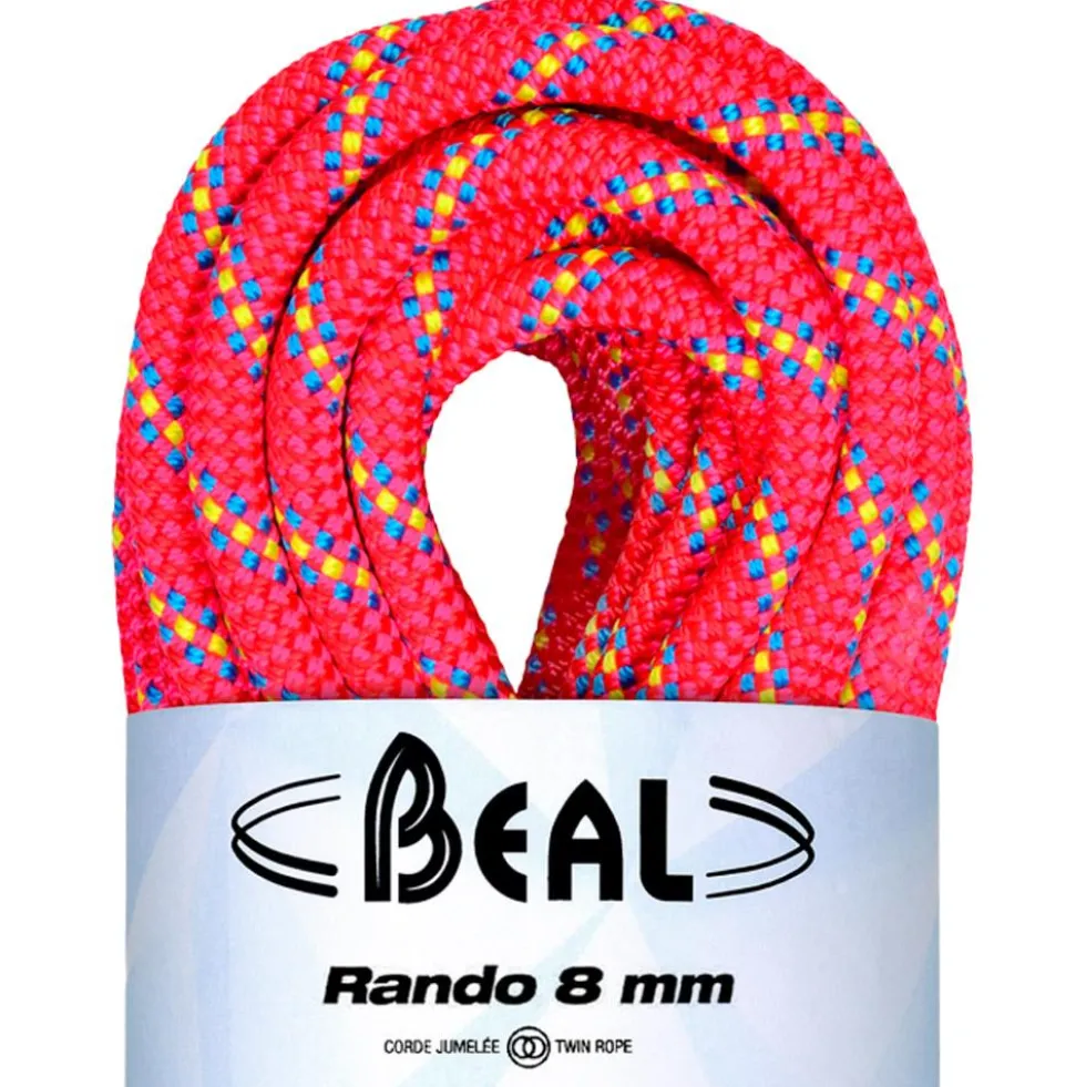 Corde Beal Rando 8mm Golden Dry Pink