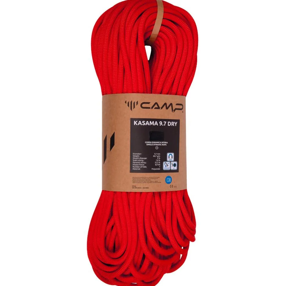 Corde C.A.M.P. Kasama 9.7 Dry Red