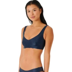 Costume da bagno Rip Curl Brassière Mirage Reco Crop Navy