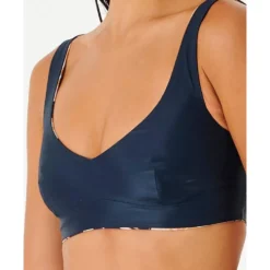 Costume da bagno Rip Curl Brassière Mirage Reco Crop Navy