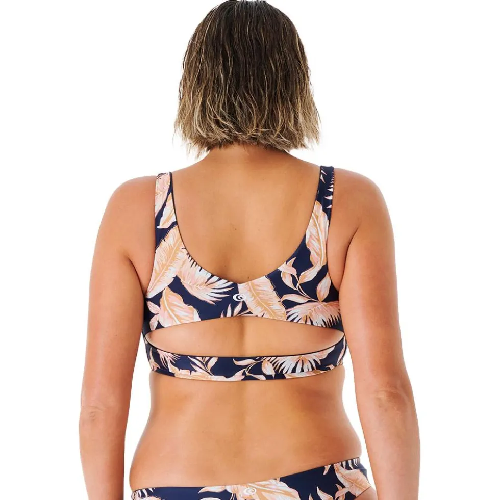 Costume da bagno Rip Curl Brassière Mirage Reco Crop Navy
